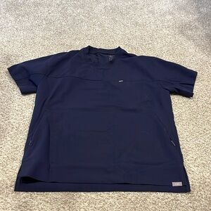 Figs navy blue limited edition scrub top